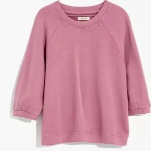 Madewell Cloudberry Pink Sweatshirt